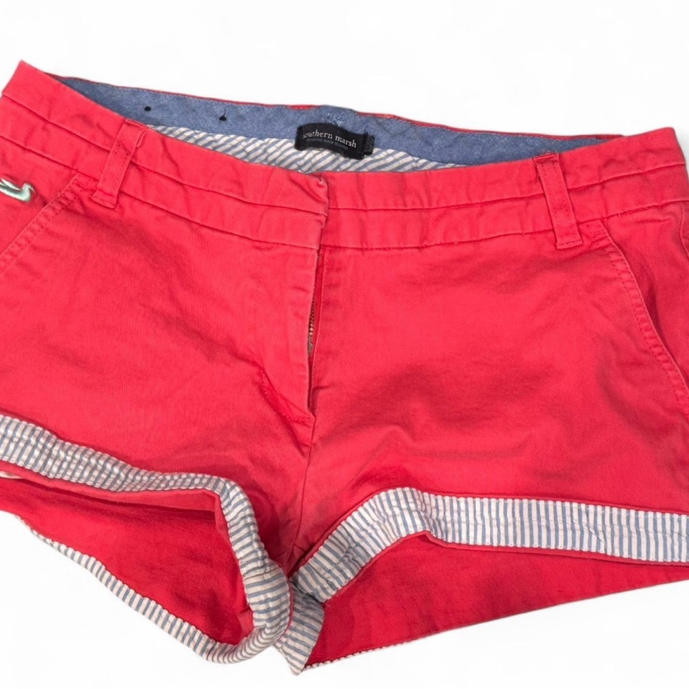 Southern Marsh Salmon Pink Shorts